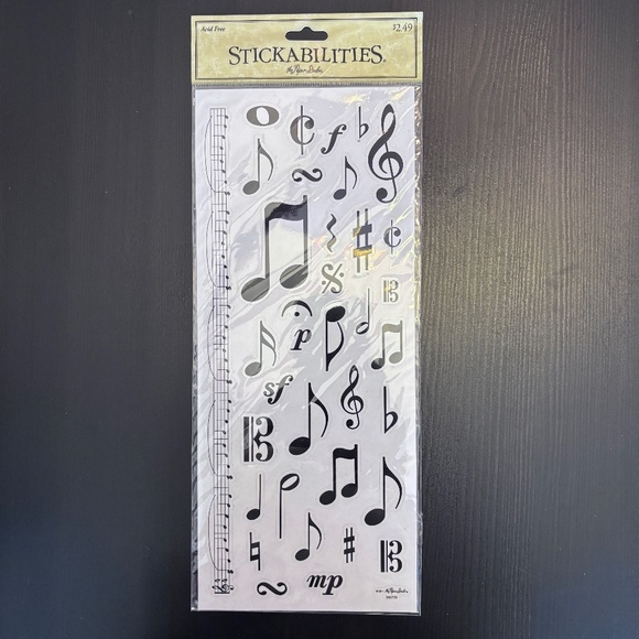 Music and Band Sticker Bundle of 5 Premium Sticker Packs - Picture 6 of 6